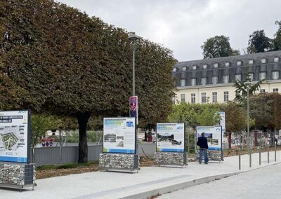 exposition extérieure travaux GPSO Sèvres